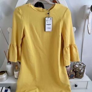 Cutest Yellow Zara Dress👏👏